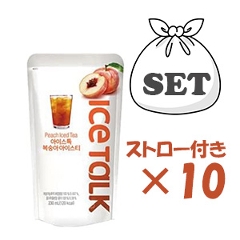 �wICETALK�s�[�`�A�C�X�e�B�[(230ml��)�x10�܃Z�b�g